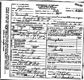 Nicholas Kuntz' Death Certificate
