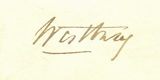 Lord Westbury's signature