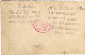 Glen Tilbury's postcard from war