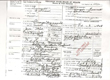 George Wynacht's death certificate