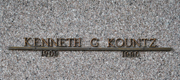Kenneth Kountz's Headstone