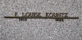 Frances Louise Oliphant's Headstone