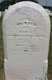 Mary Christian's Headstone