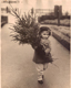 Elsie Patricia Cornelia -Parker carrying the Christams Tree Home[1]